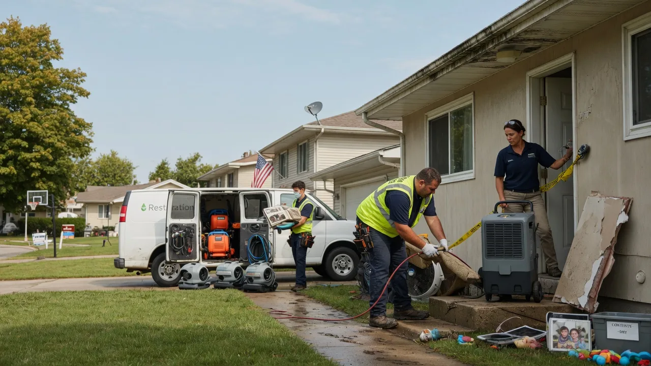Water Damage Restoration in Bay City, WI near me